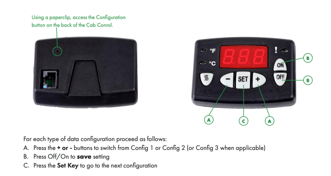 Carrier Carios 500-600 Microprocessor Configuration